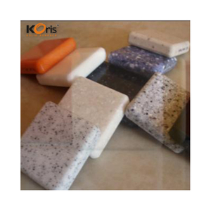 Encimeras de cocina LG de textura de mármol de hoja de superficie sólida de acrílico puro 100%
