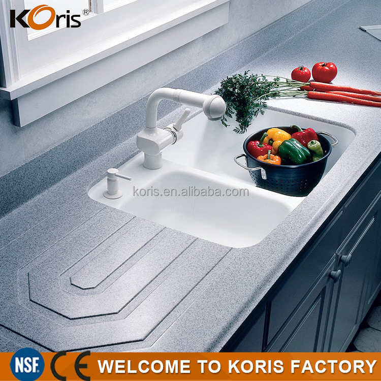 Fregadero de cocina de superficie sólida Koris