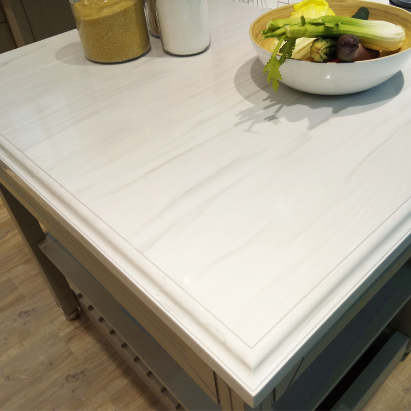 Losas de acrílico de resina para estantes, panel de pared de piedra, encimeras de cocina de superficie sólida blanca