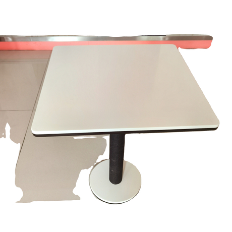 Encimera de piedra acrílica compuesta de superficie sólida de mesa de restaurante 