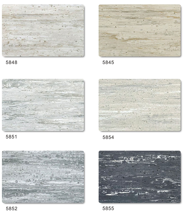 Hojas de superficie sólida Koris Serie de mármol artificial Losas de piedra Hoja de precio blanco de Carrara