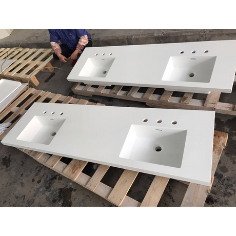 Fregaderos de baño de acrílico de nuevo diseño